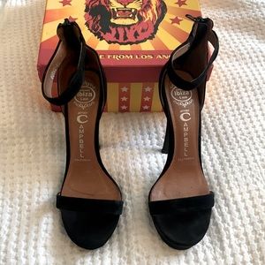 Jeffery Campbell Burke Suede Heels